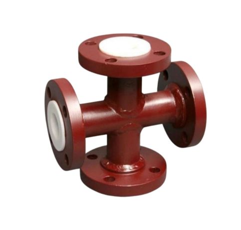 PTFE Lined Cross Tee in UAE