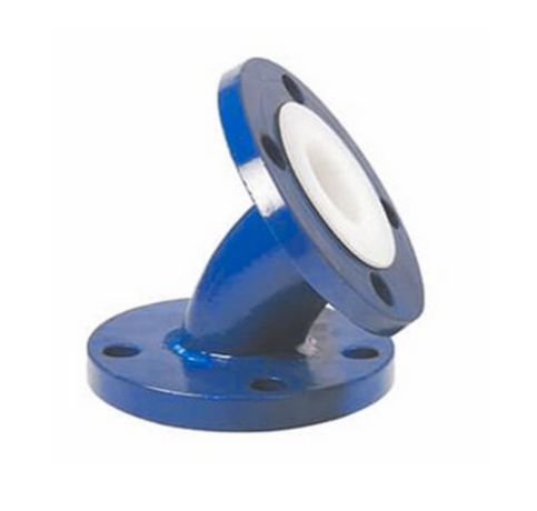 SS 304 PTFE Lined 90° Elbows in UAE